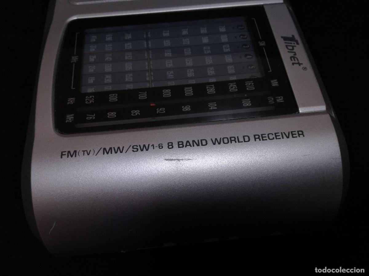 Radios antiguas: RADIO 8 BANDAS TIBRET TB-2016 (FUNCIONANDO) - Foto 10
