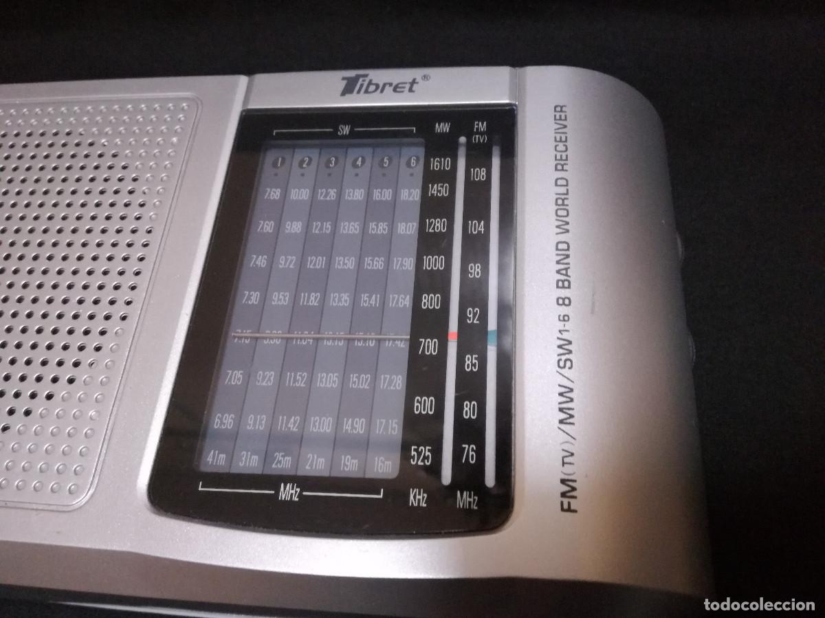 Radios antiguas: RADIO 8 BANDAS TIBRET TB-2016 (FUNCIONANDO) - Foto 11