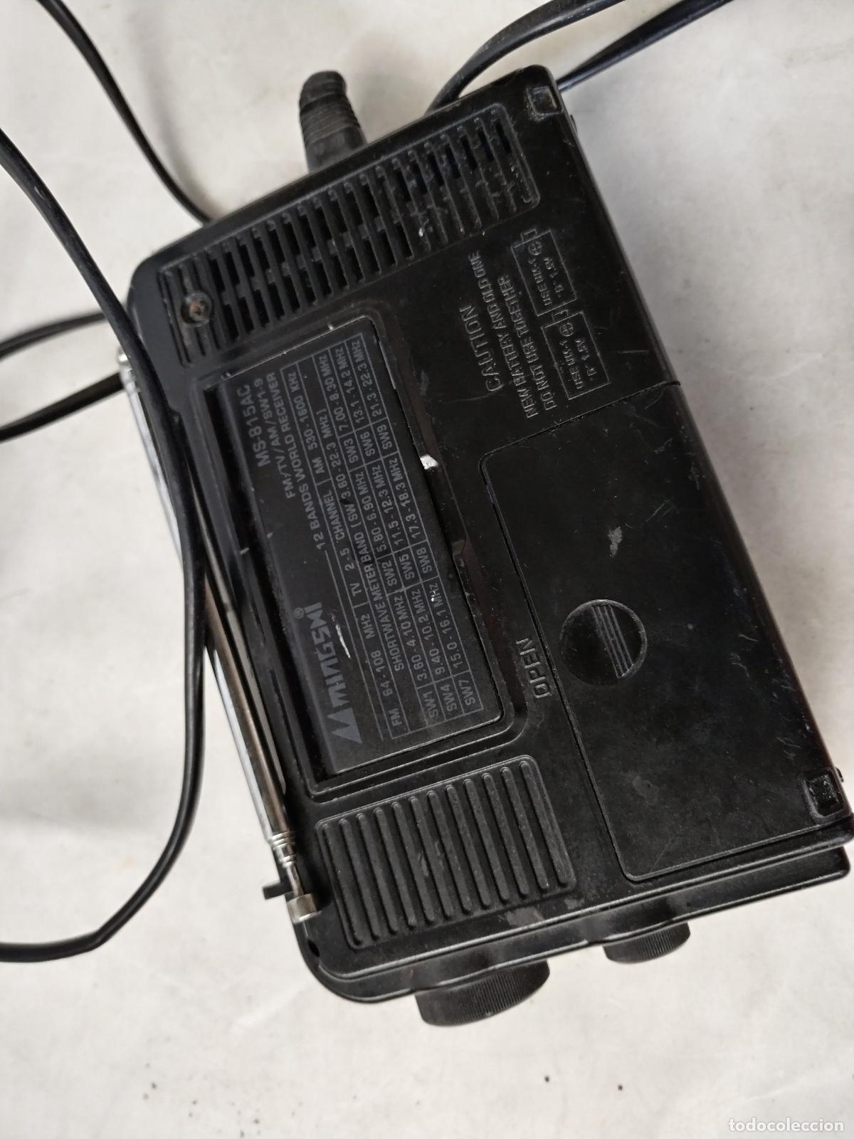 Radios antiguas: radio transistor mingsni ms-815 ac - Foto 5