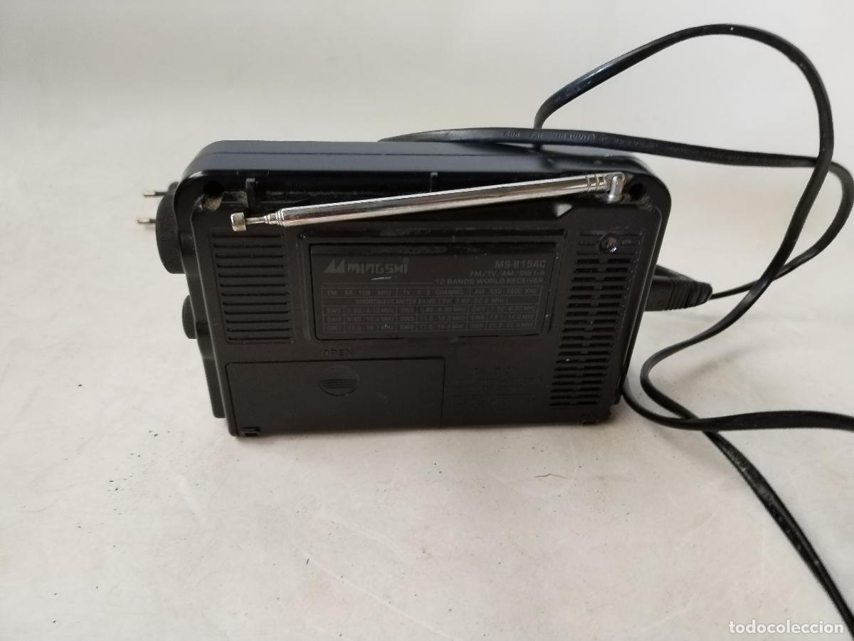 Radios antiguas: radio transistor mingsni ms-815 ac - Foto 6