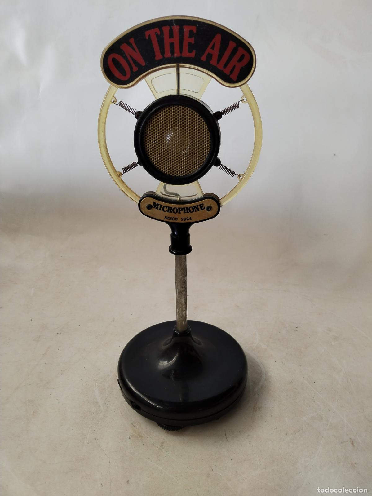 Radios antiguas: radio on the air microphone since 1924 - Foto 9