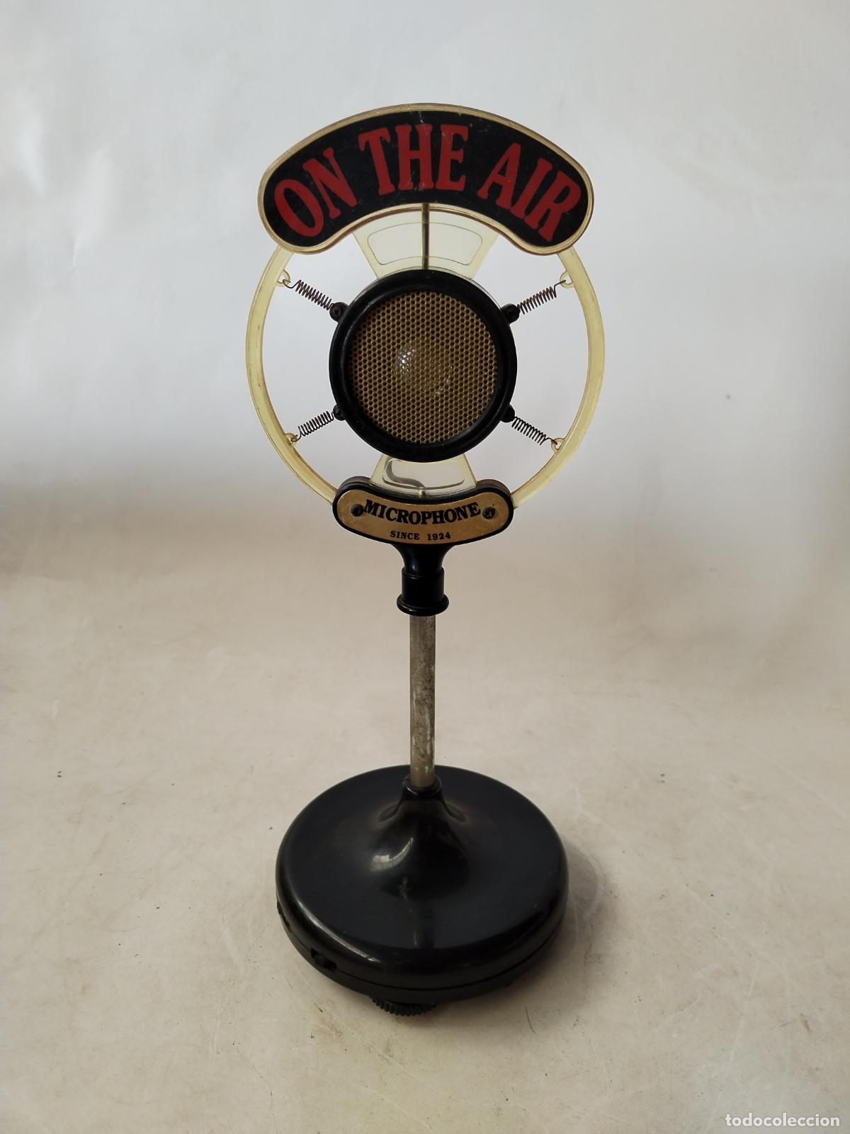 Radios antiguas: radio on the air microphone since 1924 - Foto 10