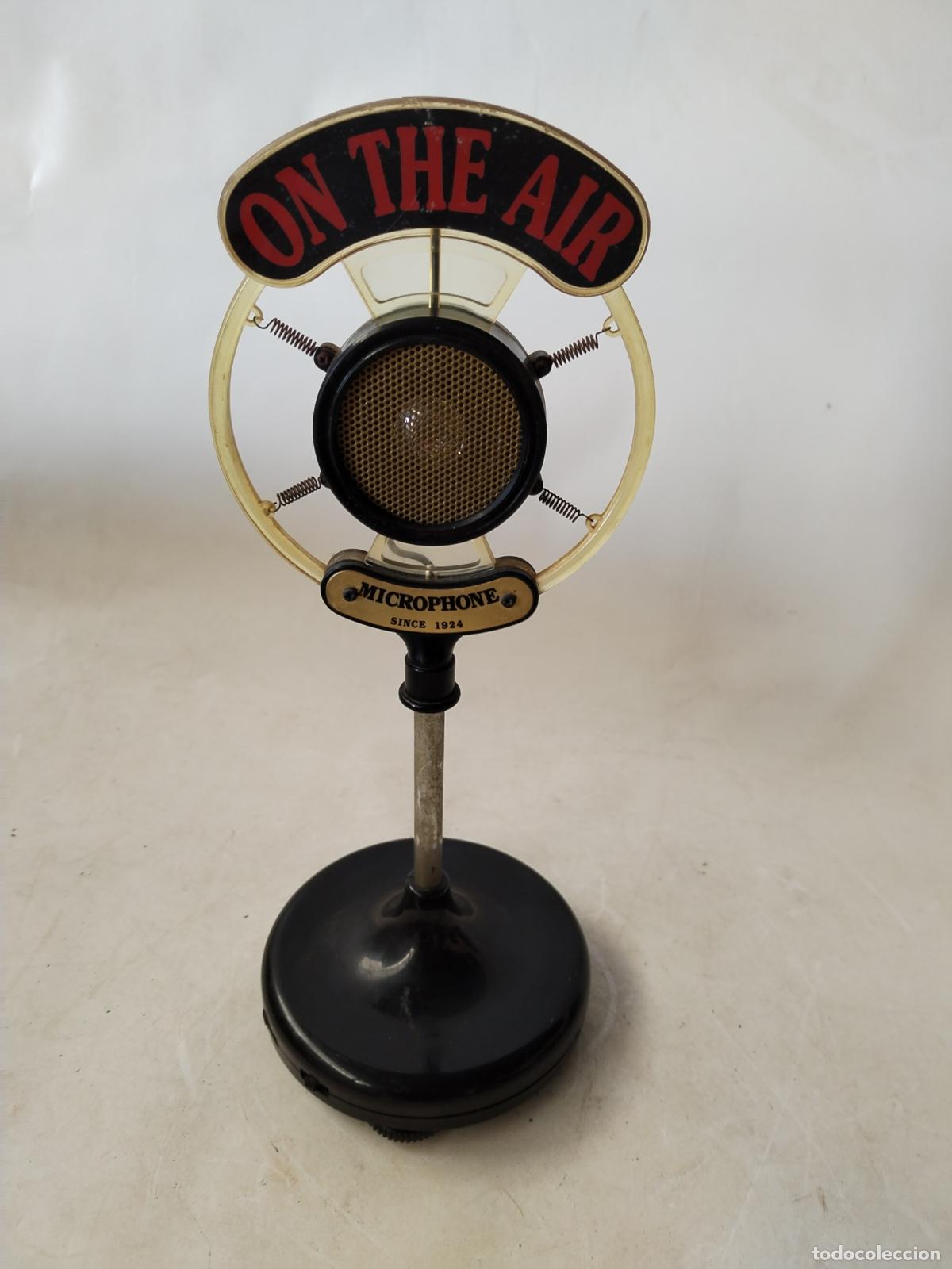 Radios antiguas: radio on the air microphone since 1924 - Foto 1