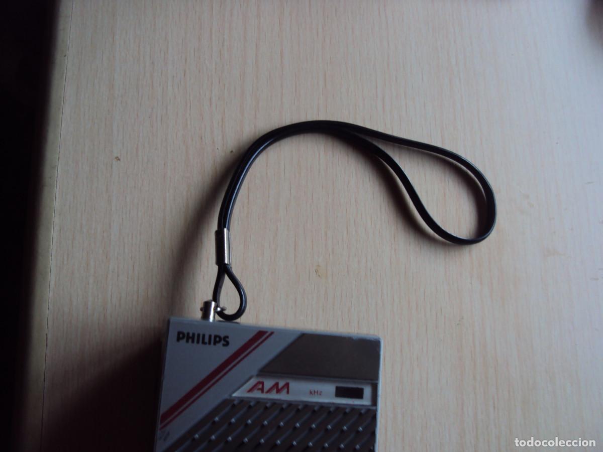 Radios antiguas: RADIO TRANSITOR PHILIPS SOLO AM - Foto 2