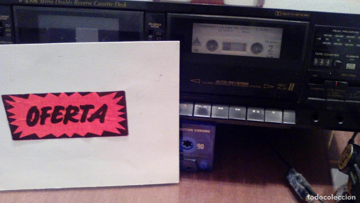 Radios antiguas: TEAC CASETTE DECK DOUBLE MODEL W 450 R REF. 62 GA - Foto 4