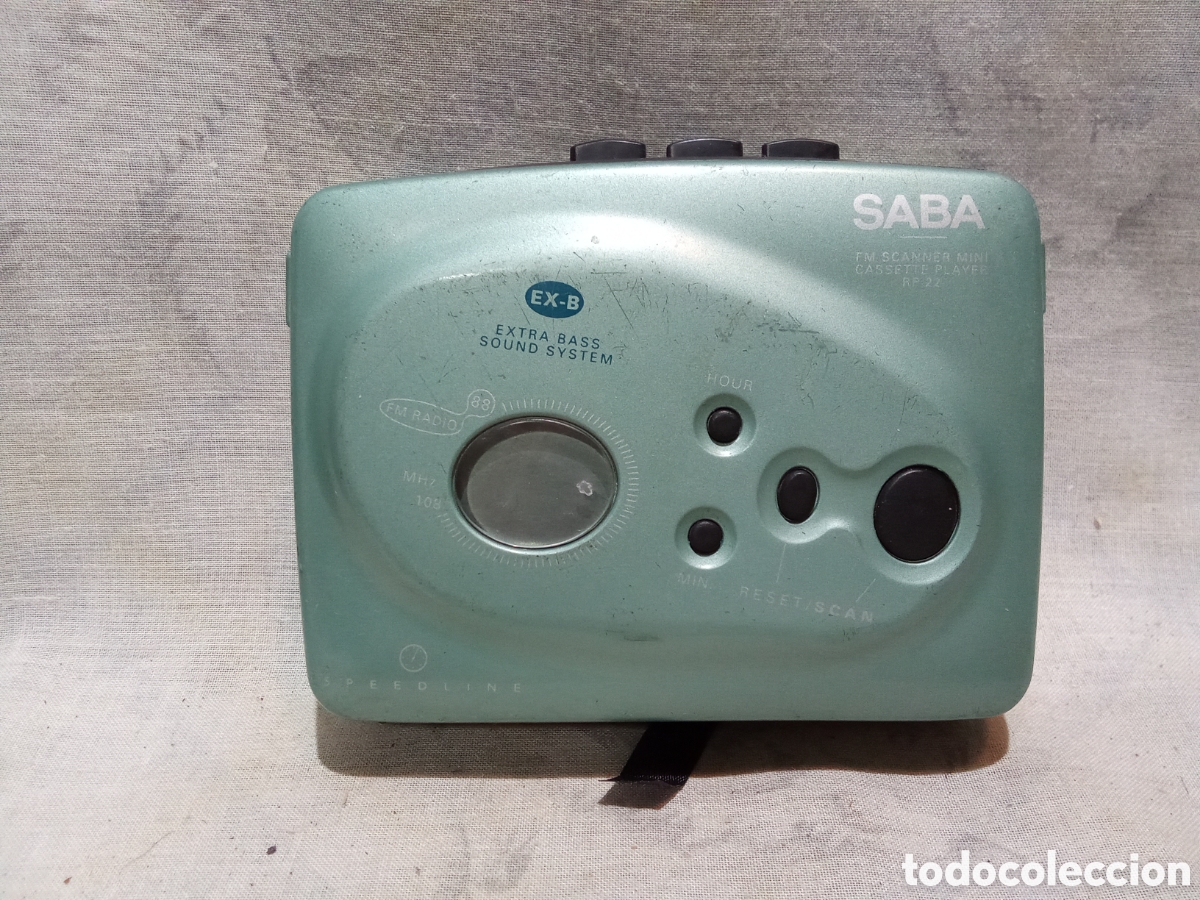 Radios antiguas: REPRODUCTOR DE CASSETTE SABA SPEEDLINE - Foto 2