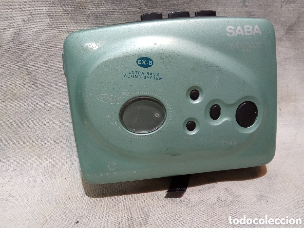 Radios antiguas: REPRODUCTOR DE CASSETTE SABA SPEEDLINE - Foto 1