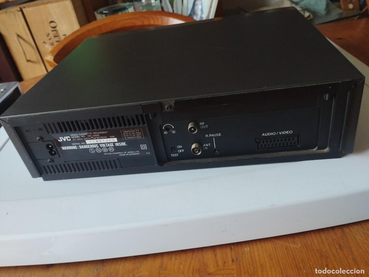 Radios antiguas: VIDEO VHS MARCA JVC MODELO HR-J300 FUNCIONA - Foto 6