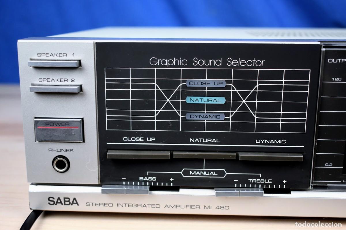 Radios antiguas: Amplificador Saba MI 480 a&ntilde;o 1983 - Foto 4