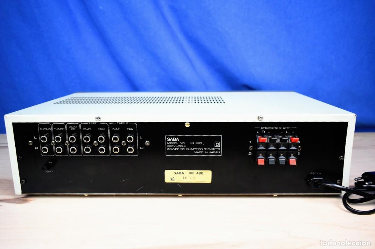 Radios antiguas: Amplificador Saba MI 480 a&ntilde;o 1983 - Foto 8