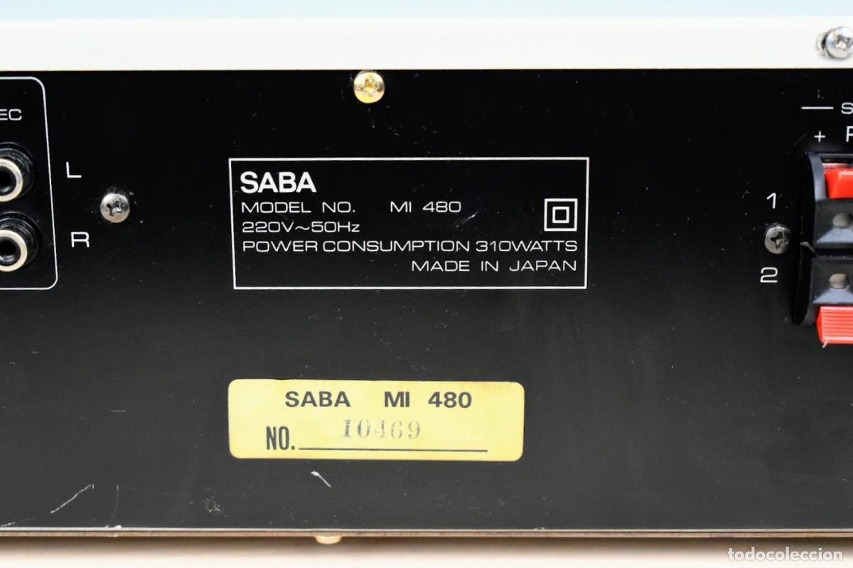 Radios antiguas: Amplificador Saba MI 480 a&ntilde;o 1983 - Foto 10