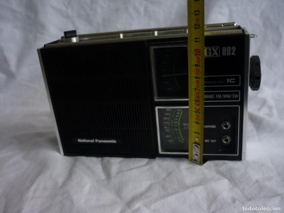 Radios antiguas: Radio National Panasonic 3-band, funcionando - Foto 10