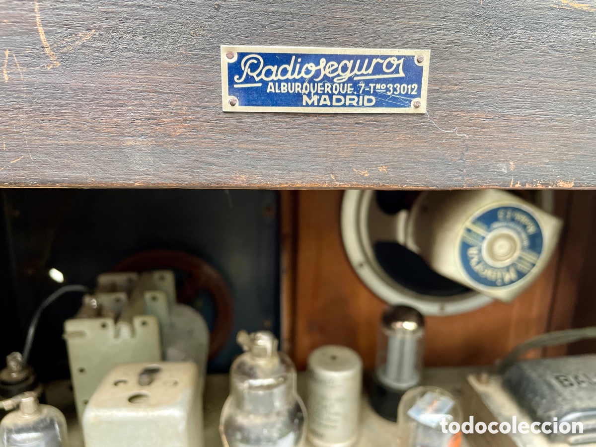 Radios antiguas: Radio US Royal de v&aacute;lvulas. 1929 - Foto 2
