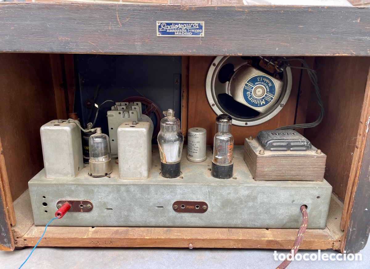 Radios antiguas: Radio US Royal de v&aacute;lvulas. 1929 - Foto 3