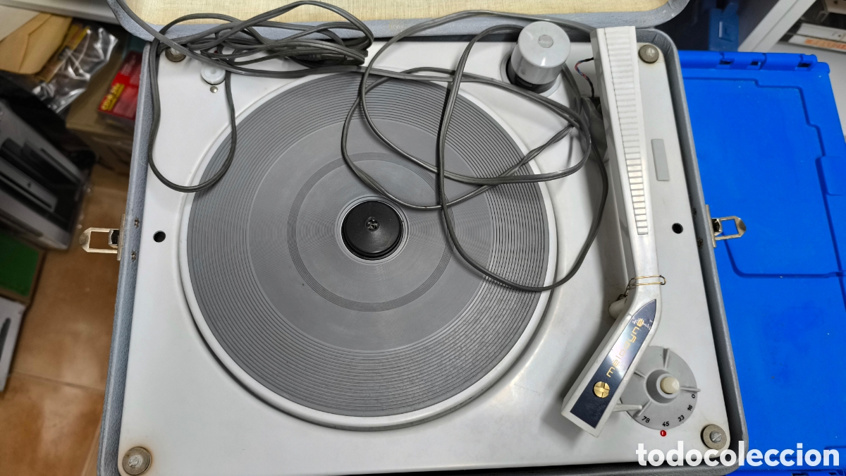 Radios antiguas: Tocadiscos melovox antiguo a&ntilde;os 60 funciona - Foto 7
