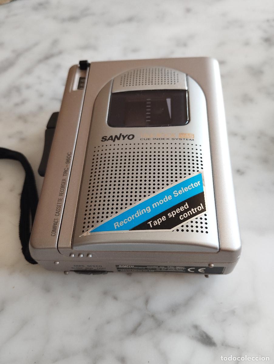 Radios antiguas: GRABADORA DE CASETE COMPACTA SANYO TRC-960C - Foto 1