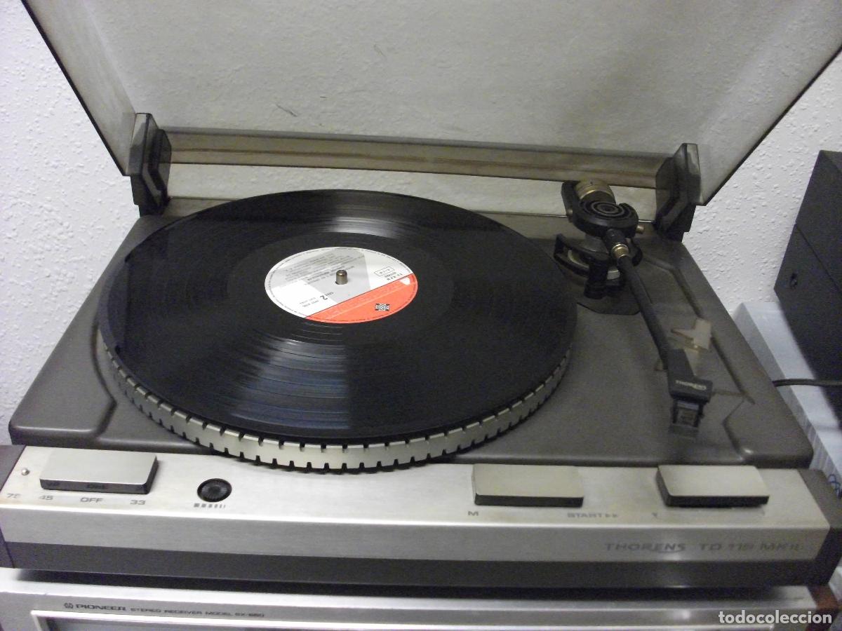 Radios antiguas: THORENS GIRADISCOS MODEL TD 115 MK II REF. 117-41 GARA - Foto 3