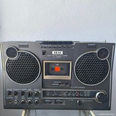 VINTAGE Akai AJ-500FS Boombox Stereo Radio Cassette Recorder - For Parts Only VINTAGE Akai AJ-500FS Boombox Stereo Radio Cassette Recorder - For Parts Only