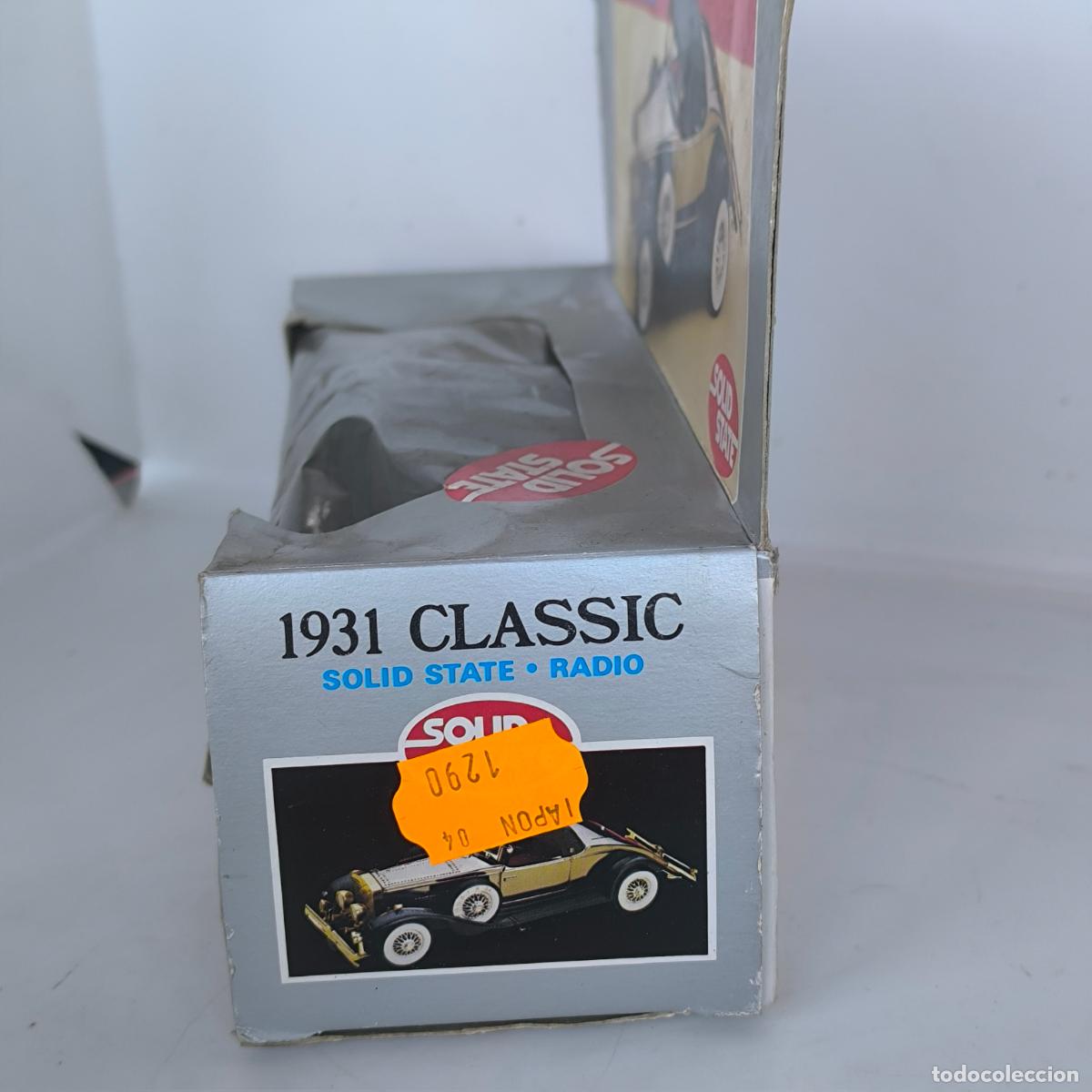 Radios antiguas: 1931 CLASSIC Solid State Radio rolls Royce nuevo a estrenar - Foto 5