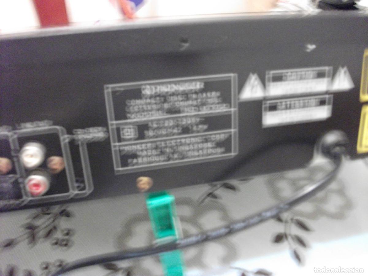 Radios antiguas: PIONEER -CD PLAYER MODEL PD -6700 REF. 174 BRE - Foto 2