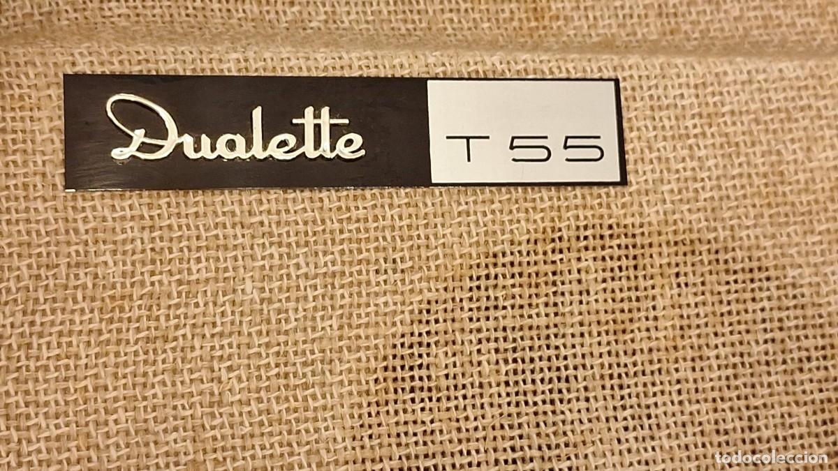 Radios antiguas: Tocadiscos Cosmo Dualette T55 Maleta - Foto 12