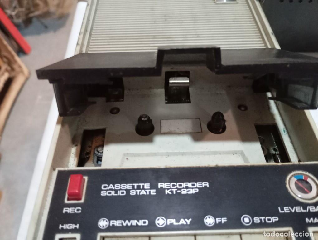 Radios antiguas: aparato de musica casset - Foto 3