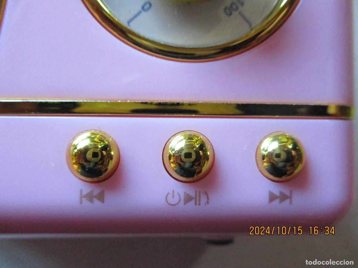 Radios antiguas: RADIO USB BLETOOTH precioso - Foto 2
