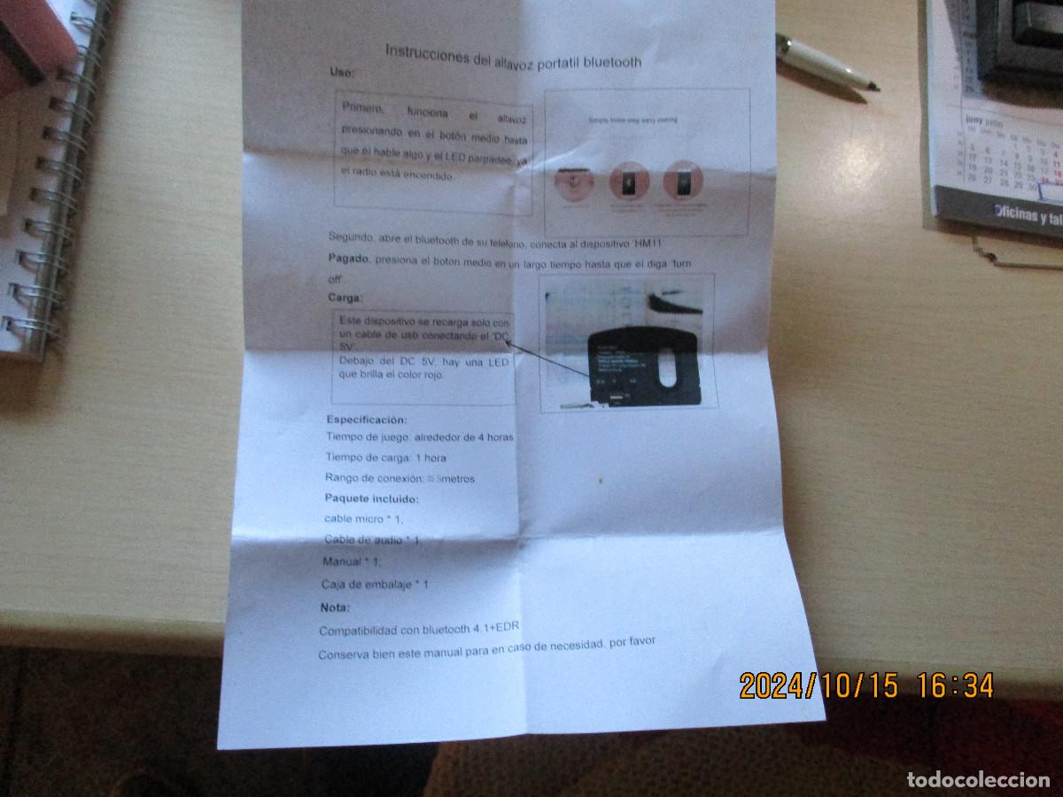 Radios antiguas: RADIO USB BLETOOTH precioso - Foto 4