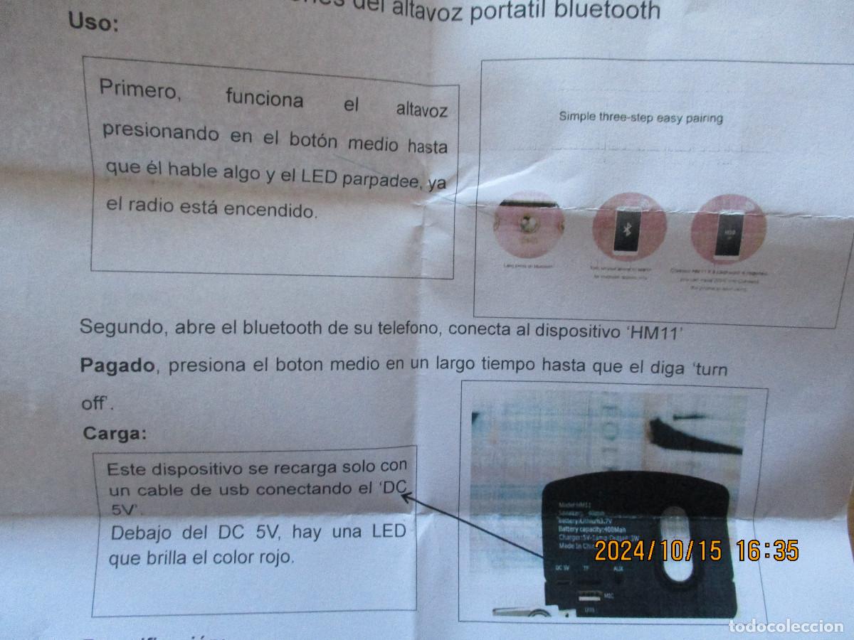 Radios antiguas: RADIO USB BLETOOTH precioso - Foto 5