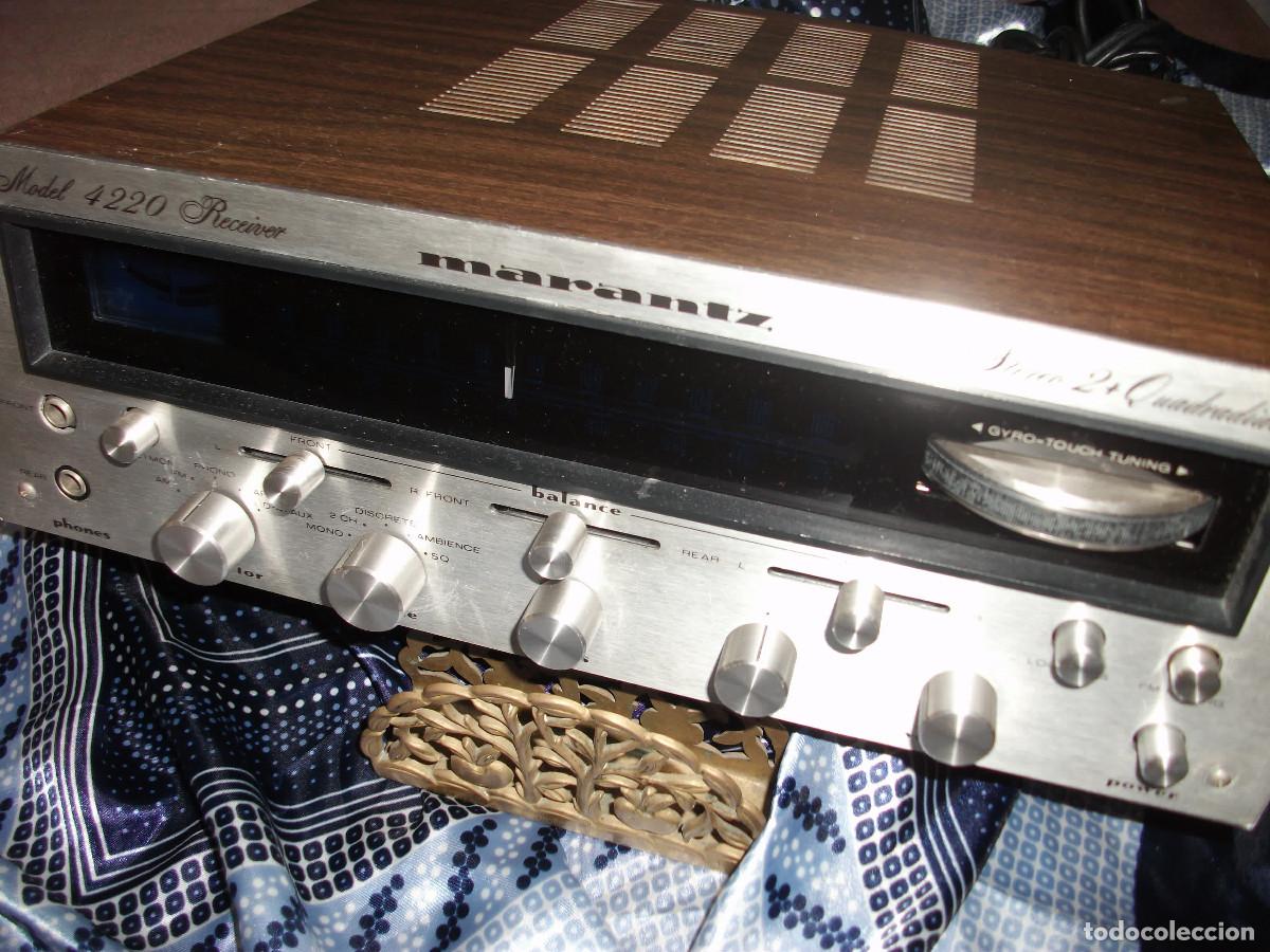 Radios antiguas: MARANTZ , RECEIVER MODEL 4220 CUADRAF. REF.26 ( EN PRUEBAS, PREGUNTE) - Foto 3