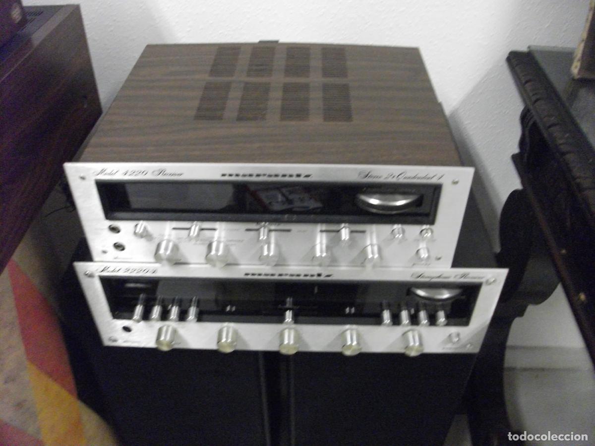 Radios antiguas: MARANTZ , RECEIVER MODEL 4220 CUADRAF. REF.26 ( EN PRUEBAS, PREGUNTE) - Foto 4