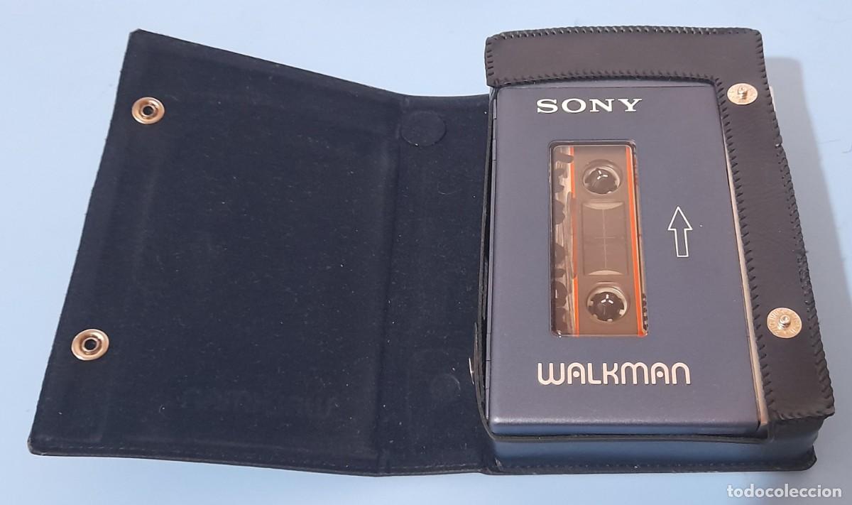 Radios antiguas: WALLMAN SONY LP 2 CON 3 JUEGOS DE CASCOS - Foto 7