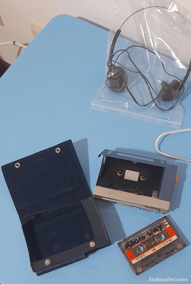 Radios antiguas: WALLMAN SONY LP 2 CON 3 JUEGOS DE CASCOS - Foto 9