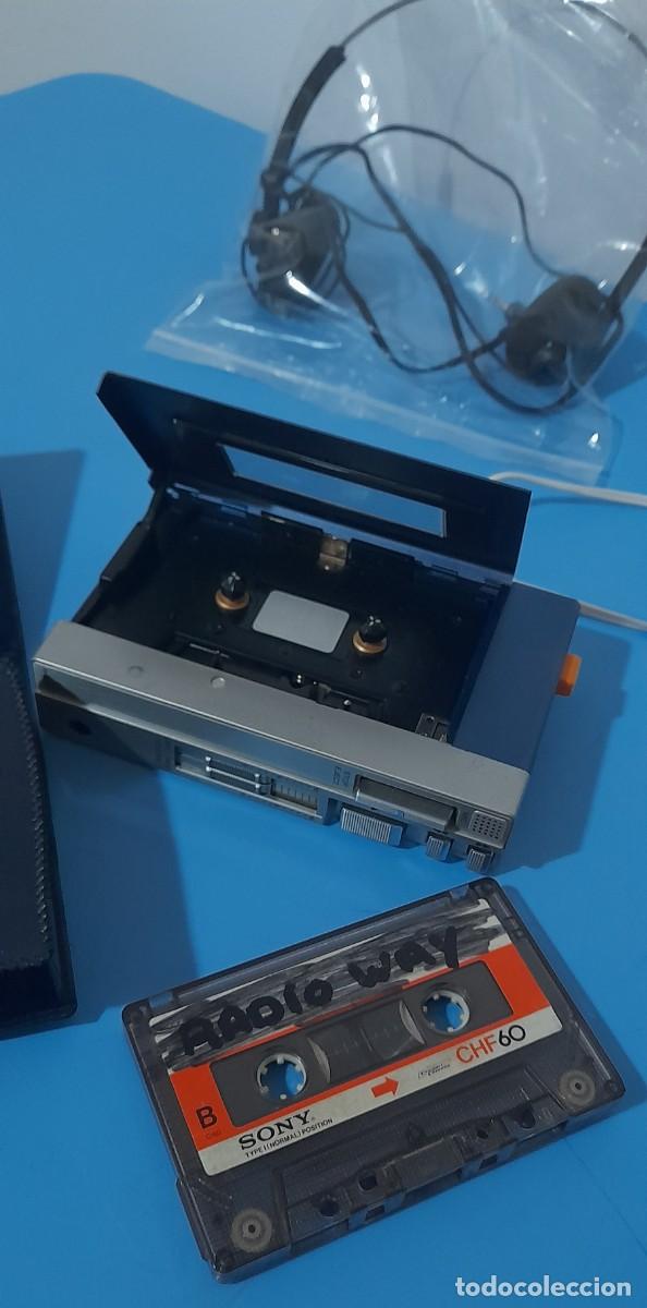 Radios antiguas: WALLMAN SONY LP 2 CON 3 JUEGOS DE CASCOS - Foto 10