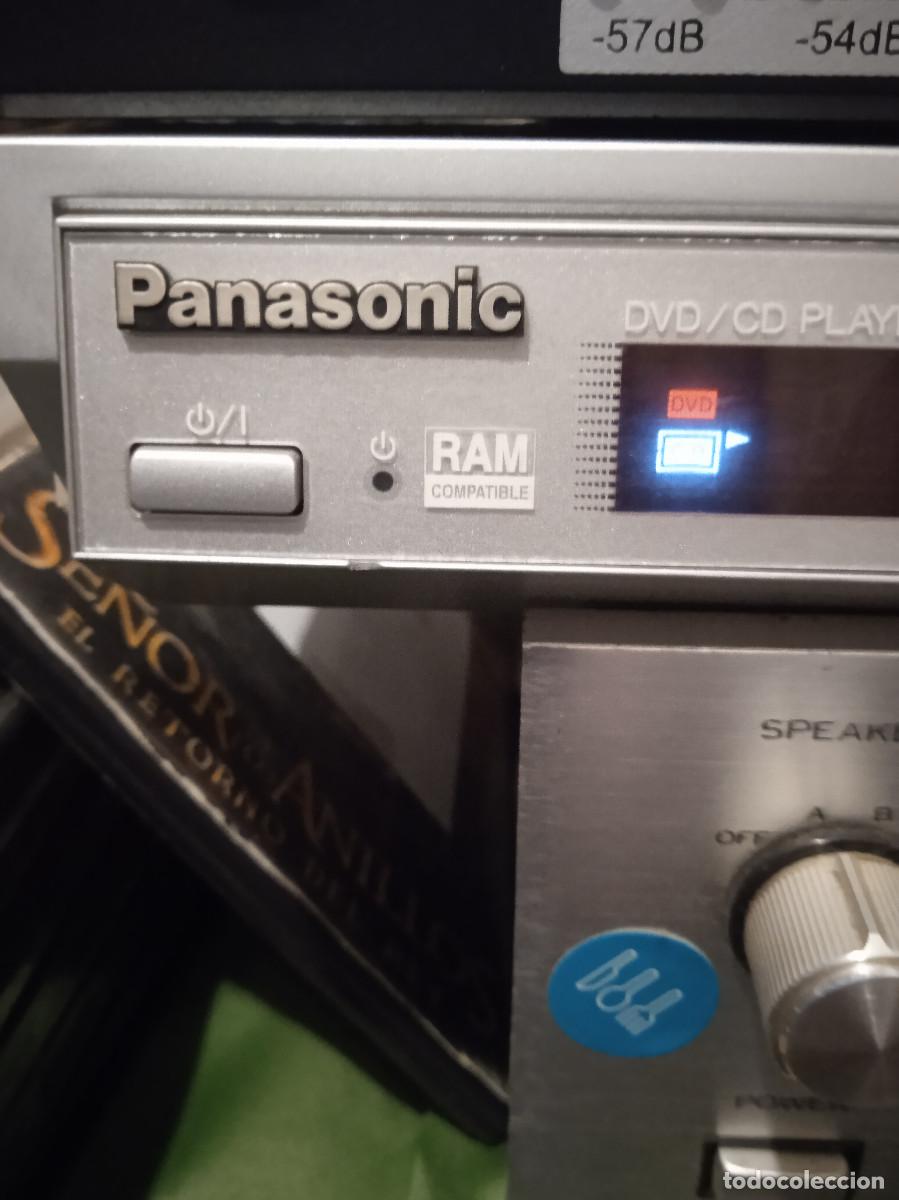 Radios antiguas: PANASONIC DVD -CDMODEL S.27 REF.152 GARA (EN PRUEBAS) - Foto 4