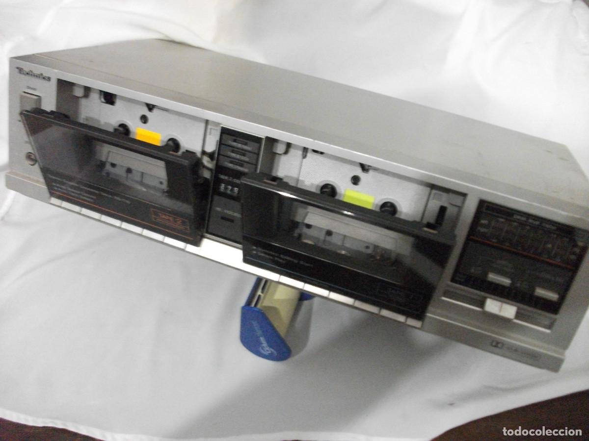 Radios antiguas: TECHNICS , CASETTE DOBLE MODEL RS T 10 REF. 116 GARA (EN PRUEBAS) - Foto 1