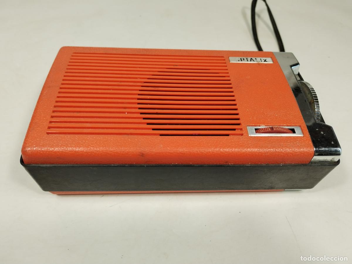 Radios antiguas: transistor optalix vintage - Foto 3