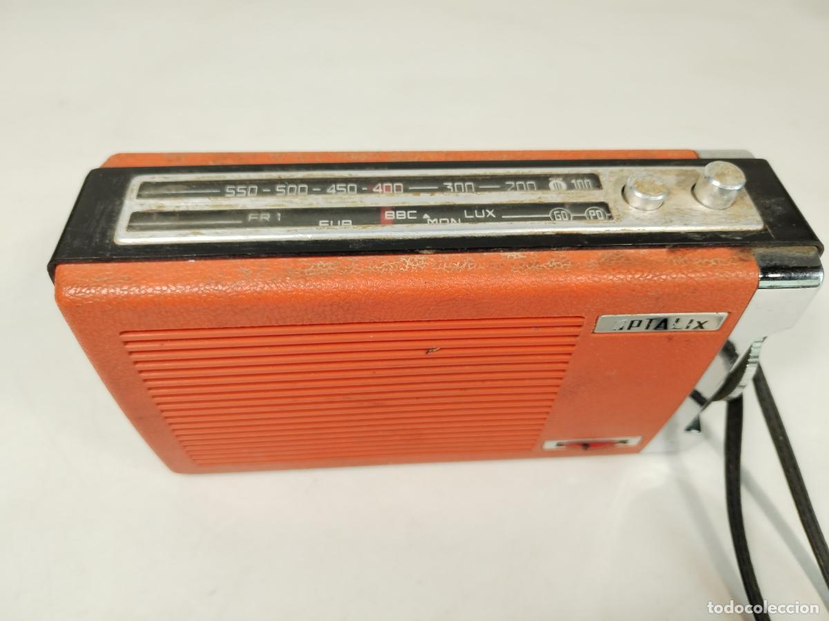 Radios antiguas: transistor optalix vintage - Foto 9
