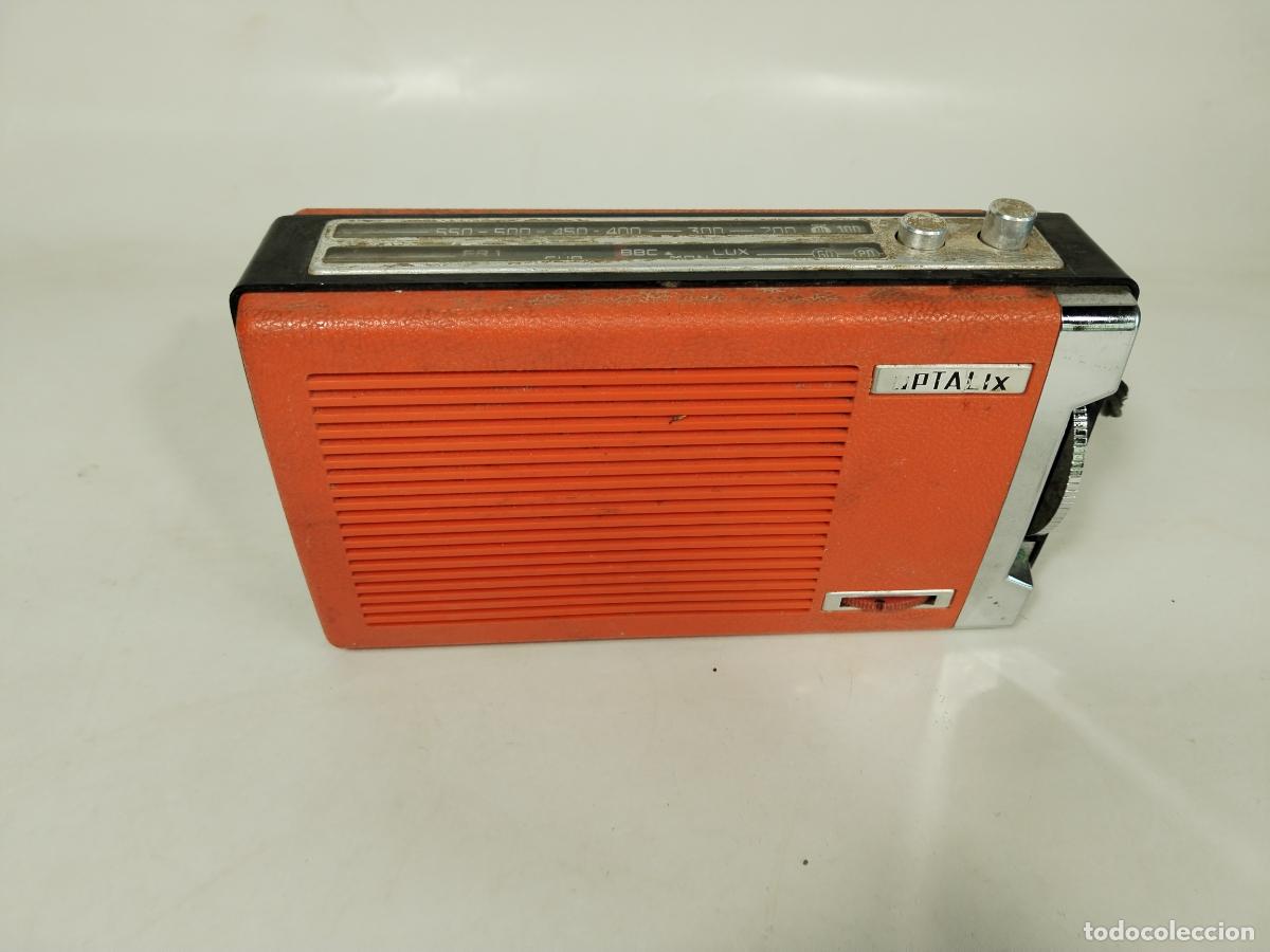 Radios antiguas: transistor optalix vintage - Foto 1