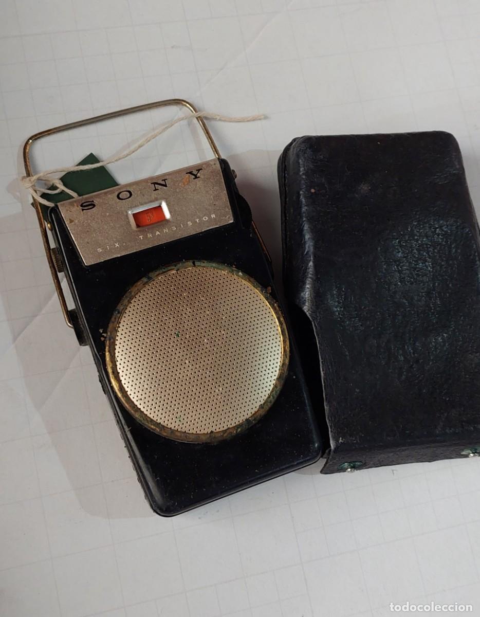 Radios antiguas: Radio transistor Sony mod 610 1958 Japan - Foto 1