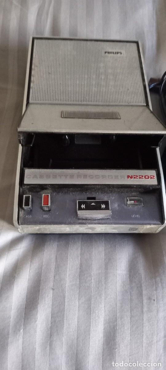 Radios antiguas: Radio Casette Grabadora Philips - Foto 4