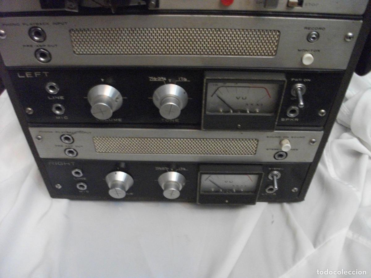 Radios antiguas: AKAI , OPEN REEL A TUBES MODEL M.8 REF. BRE - Foto 1
