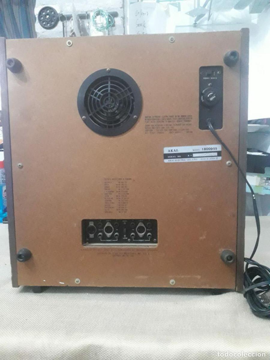 Radios antiguas: AKAI , OPEN REEL MODEL 1800 SS REF. BRE - Foto 2