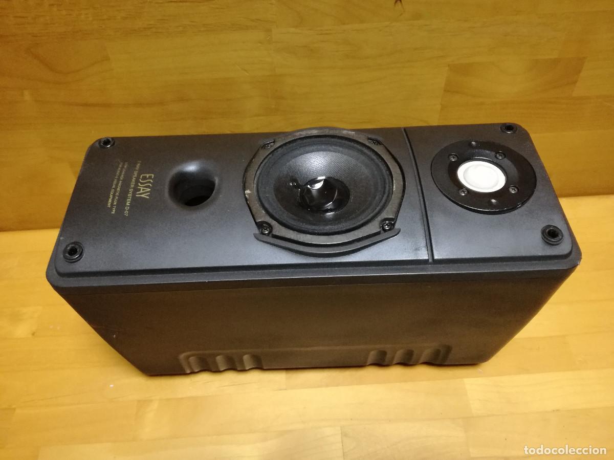 Radios antiguas: BAFLE ALTAVOZ ALTAVOCES ONKYO D-07 (FUNCIONANDO) - Foto 4