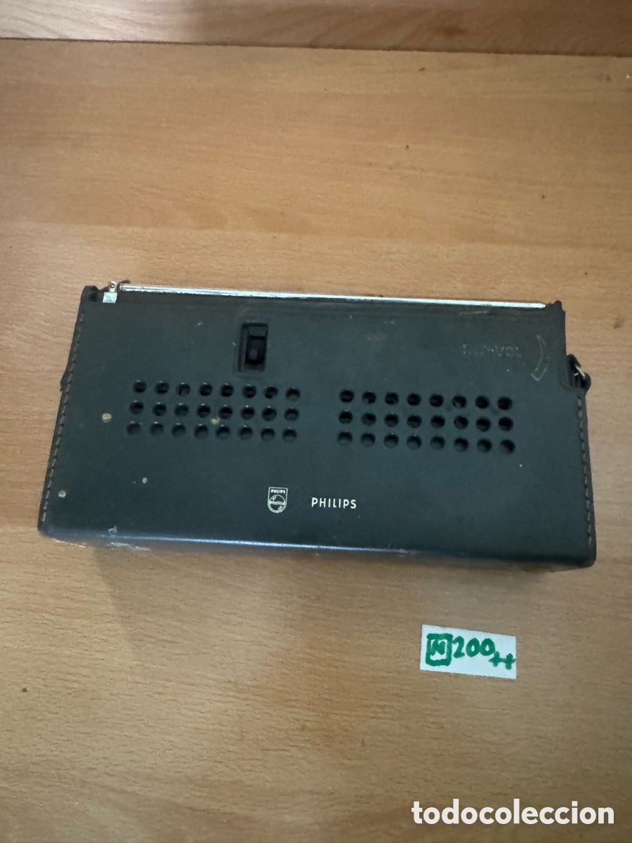 Radios antiguas: TRANSISTOR PHILIPS - FUNCIONA - Foto 2