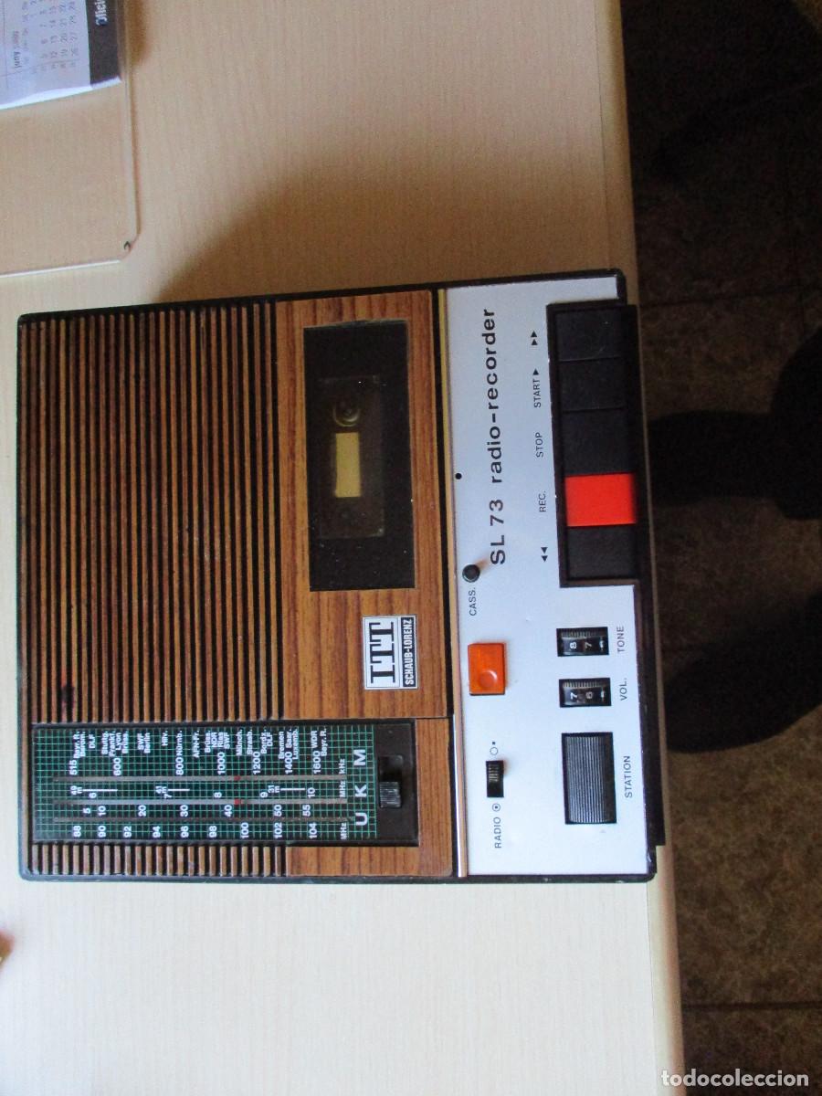 Radios antiguas: ITT LORENZ radio casset una pieza excepcional - Foto 2