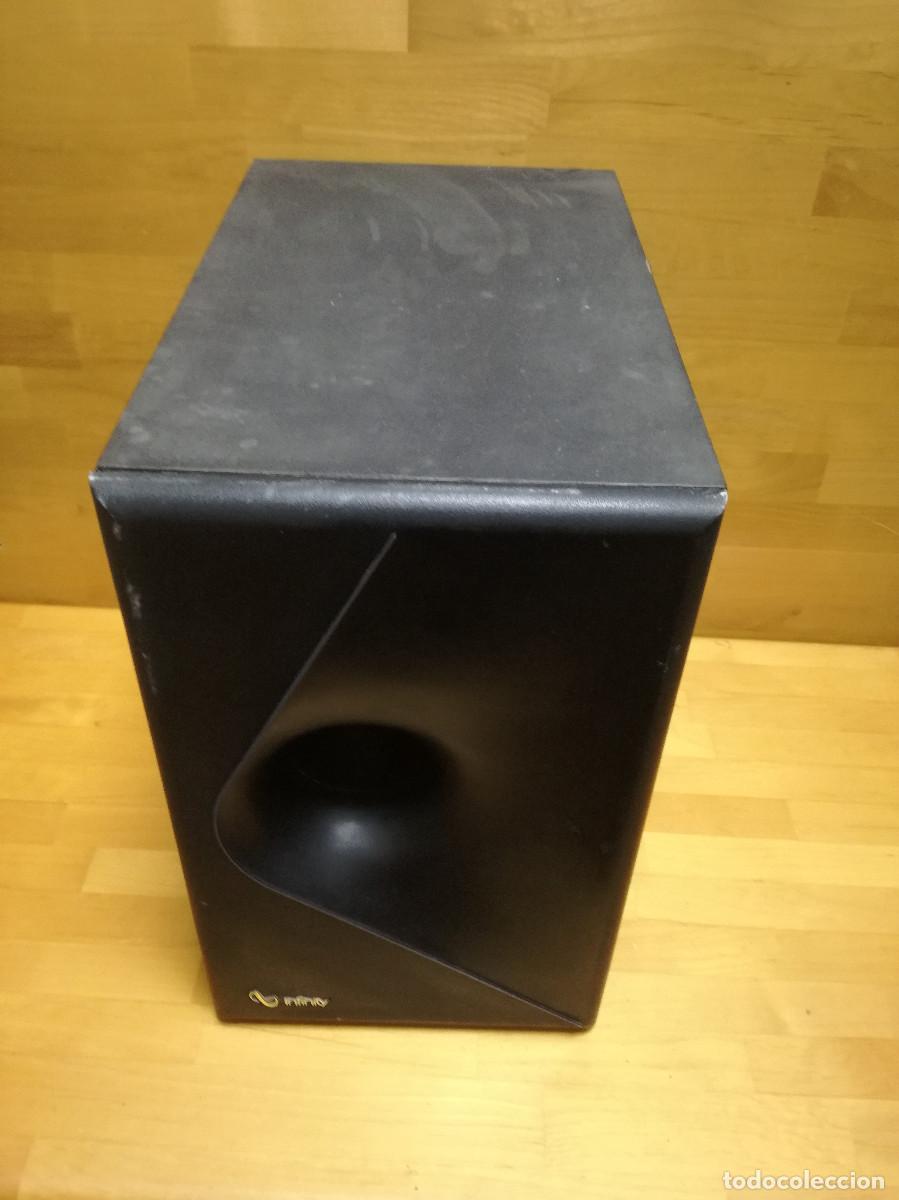 Radios antiguas: SUBWOOFER PASIVO CON DOBLE ALTAVOZ ALTAVOCES MARCA INFINITY (FUNCIONANDO) - Foto 1