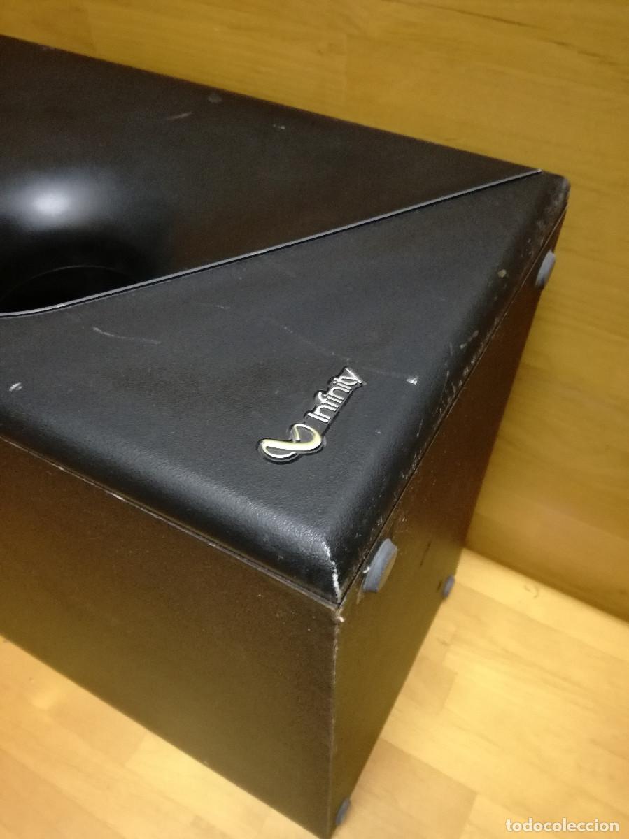 Radios antiguas: SUBWOOFER PASIVO CON DOBLE ALTAVOZ ALTAVOCES MARCA INFINITY (FUNCIONANDO) - Foto 12