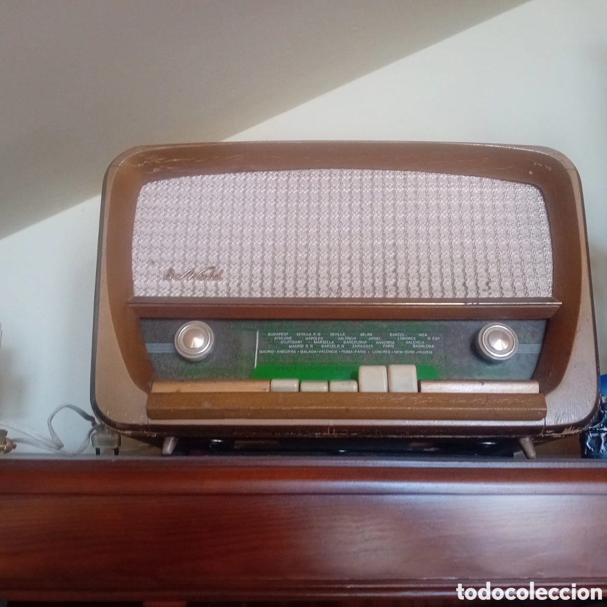 Radios antiguas: Radio antigua dewald,modelo 205 - Foto 2