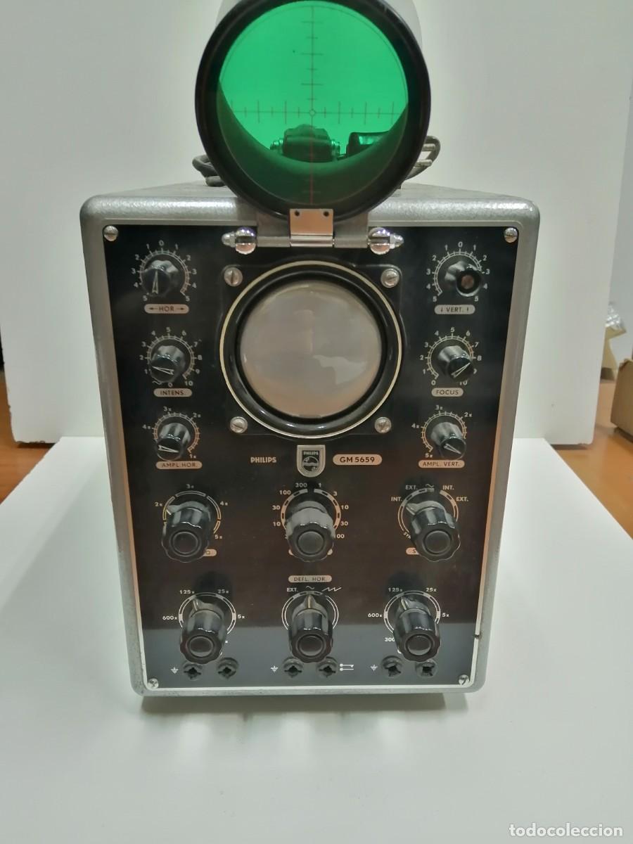 Radios antiguas: OSCILOSCOPIO PHILIPS GM-5659 - Foto 1